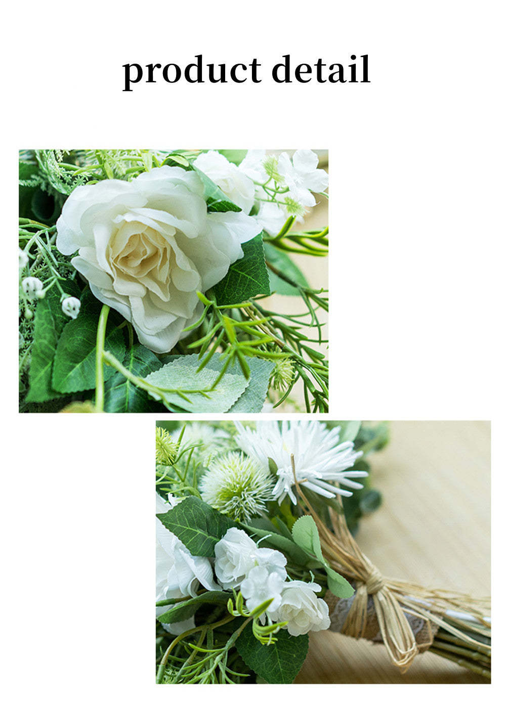 Green Wedding Flower Bouquet