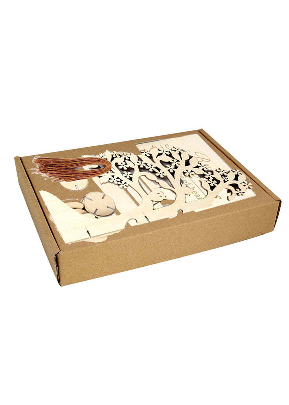 Wood Wedding Guest Book Tree
