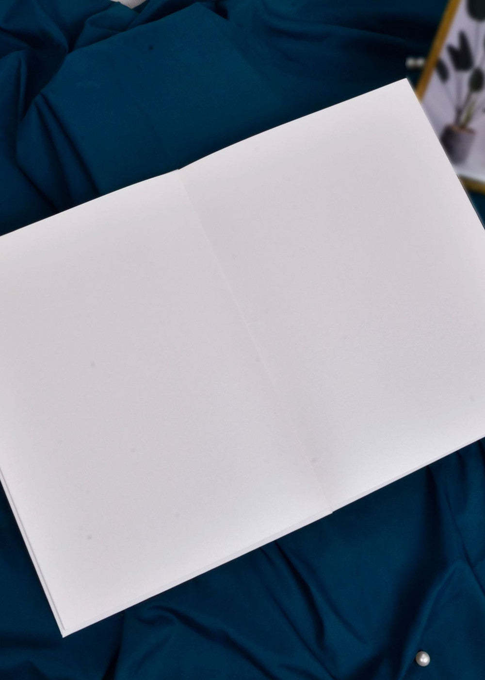 Green Floral Weddinng Guset Book