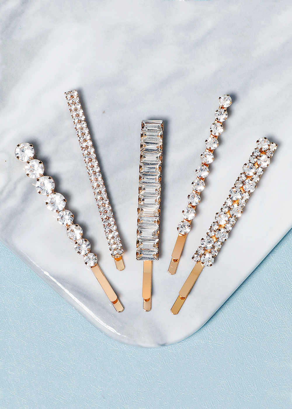 Crystal Hair Pin Set