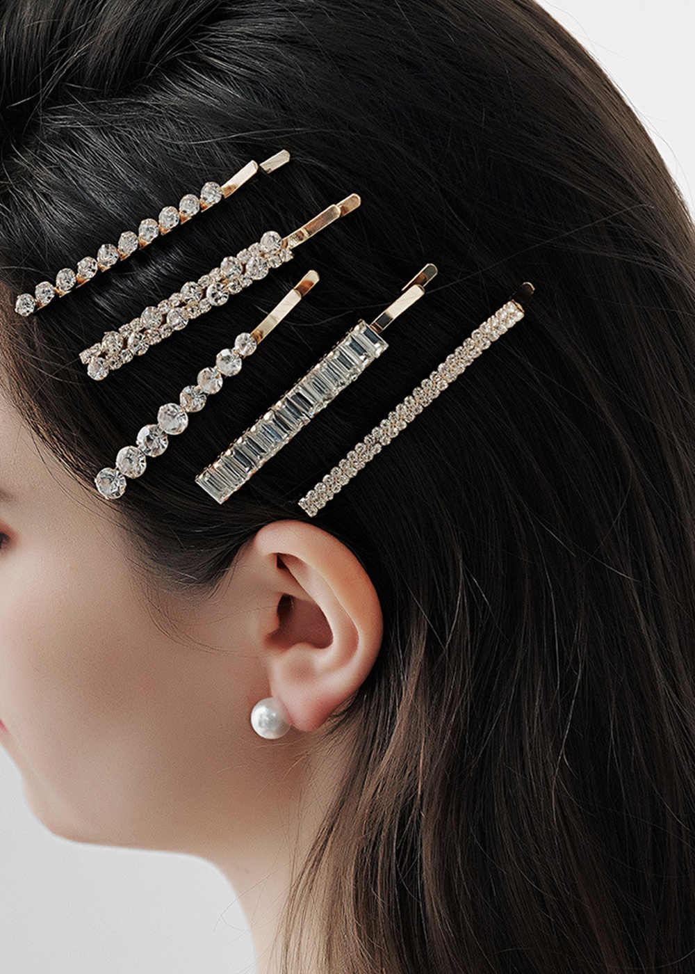 Crystal Hair Pin Set