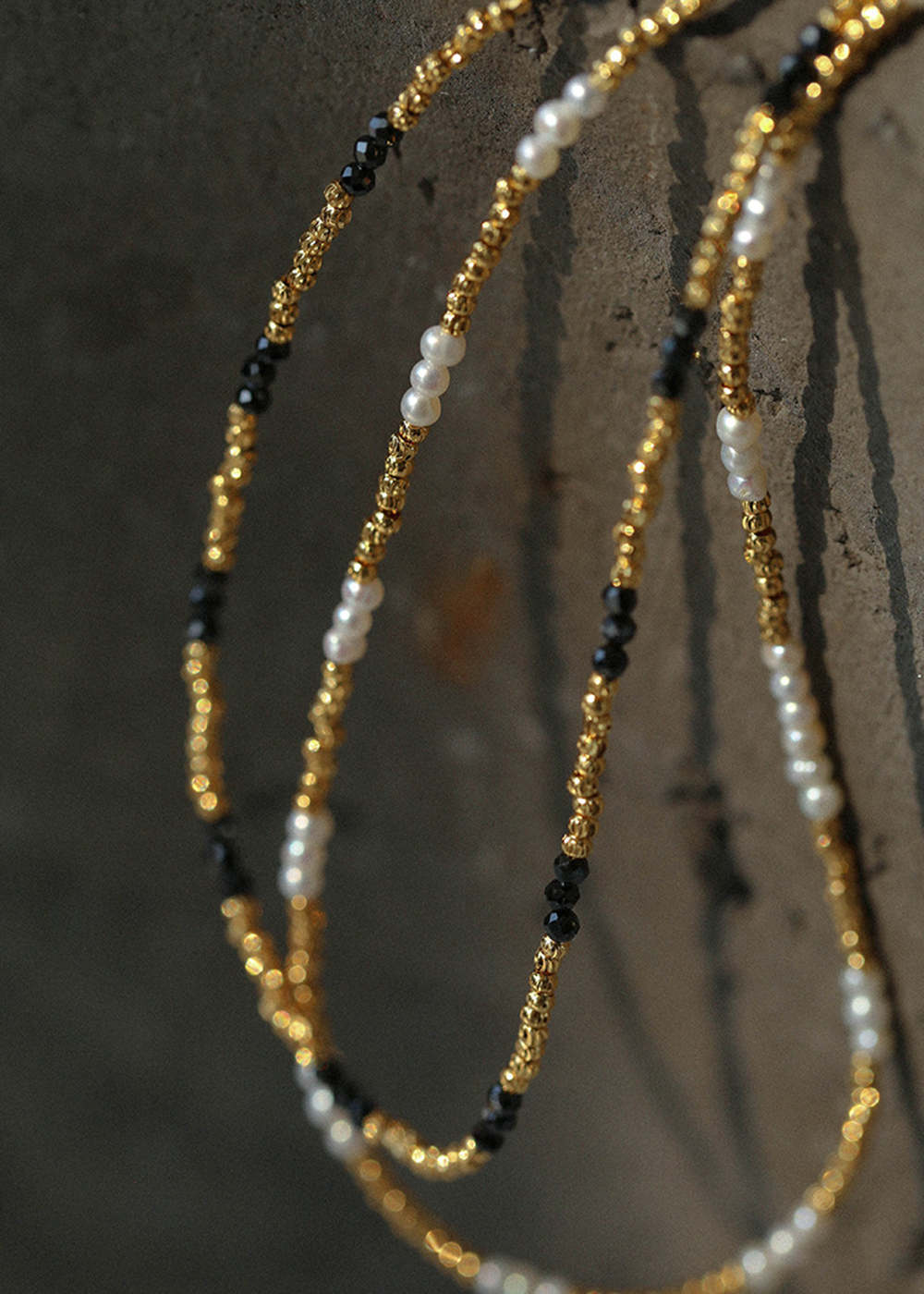 Vintage Chic Beaded Necklace