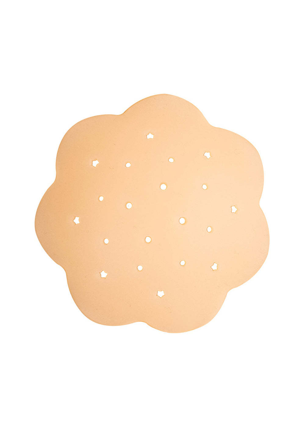 Flower Shape Breathable Invisible Silicone Nipple Stickers