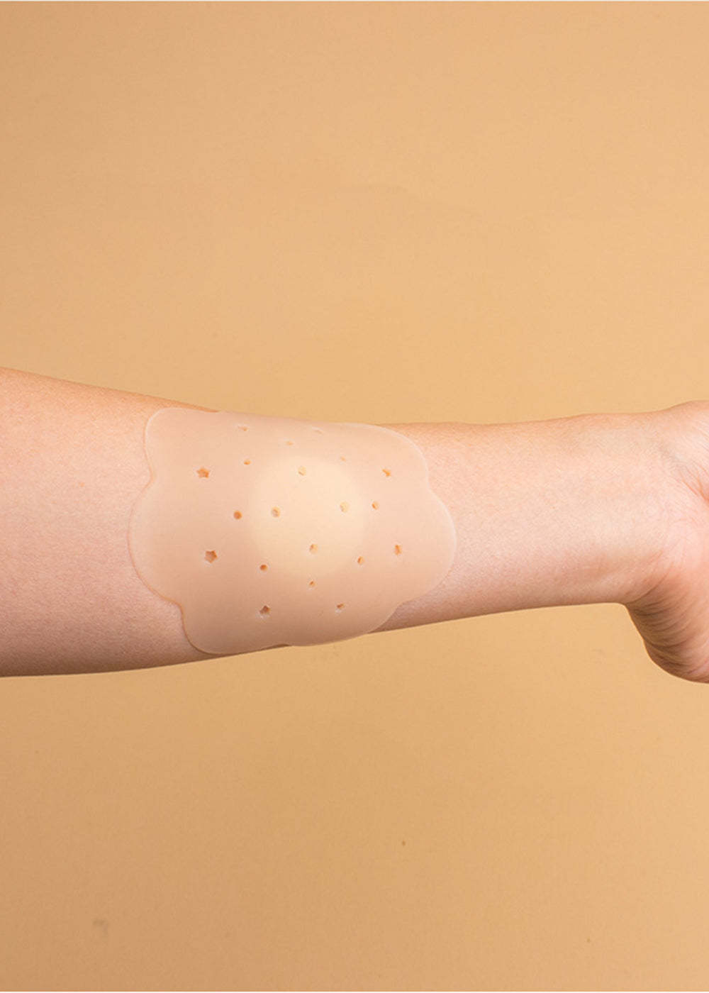 Flower Shape Breathable Invisible Silicone Nipple Stickers