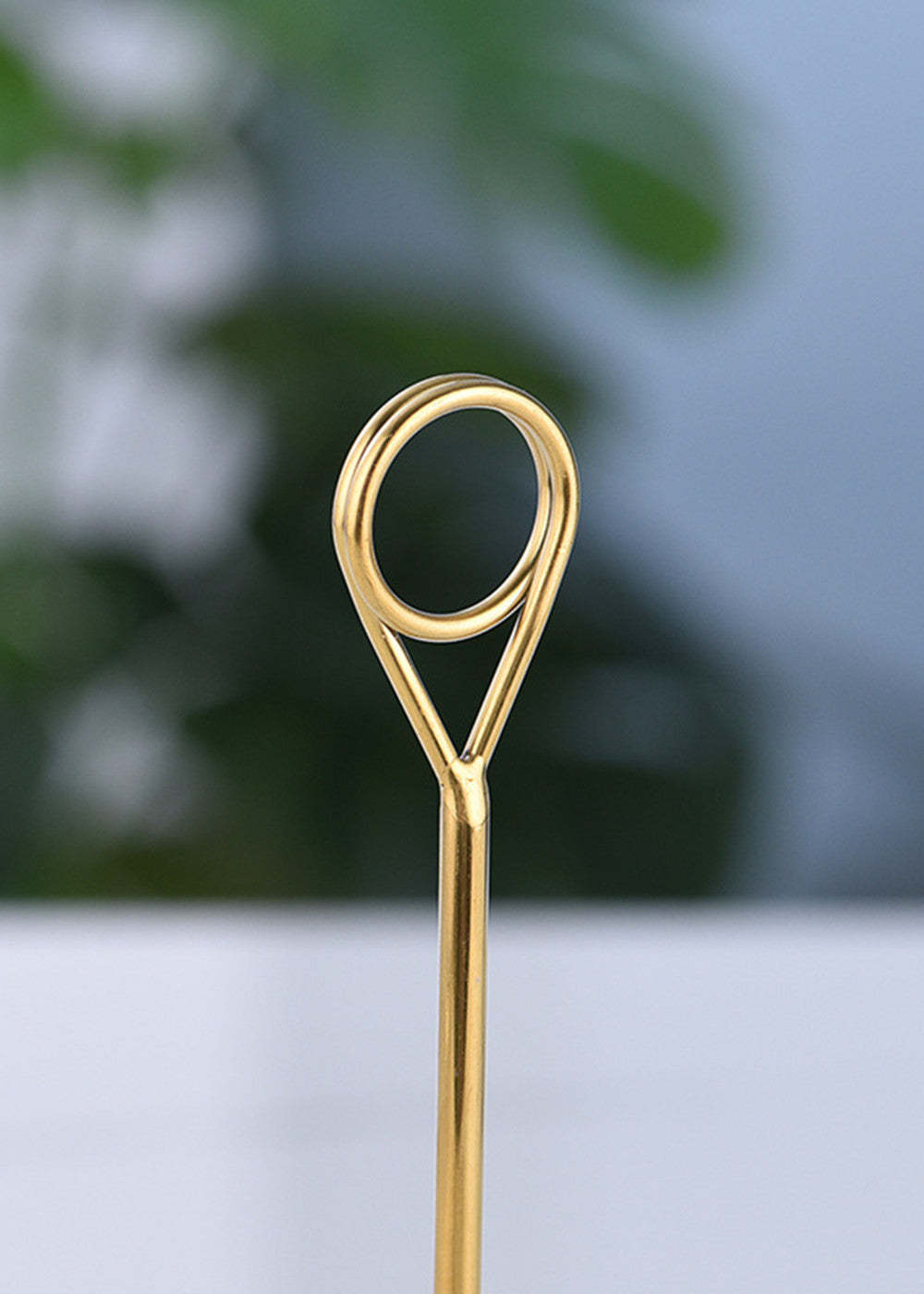 3 PCS Metal Heart Shape Place Cards Holder