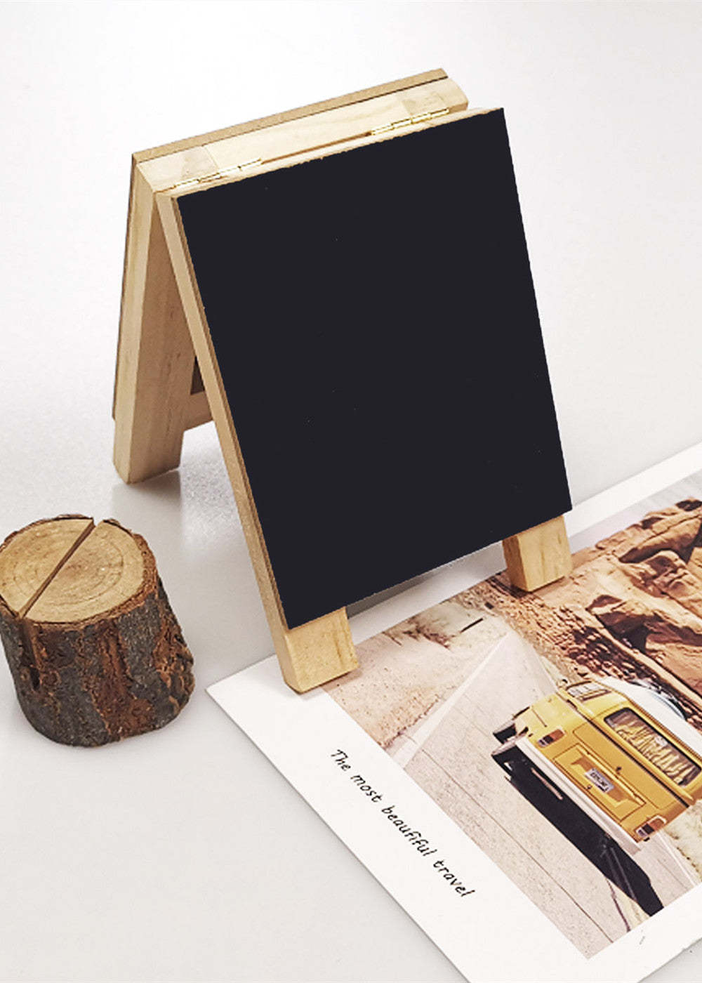5 PCS Double Sided Mini Chalkboard Easel