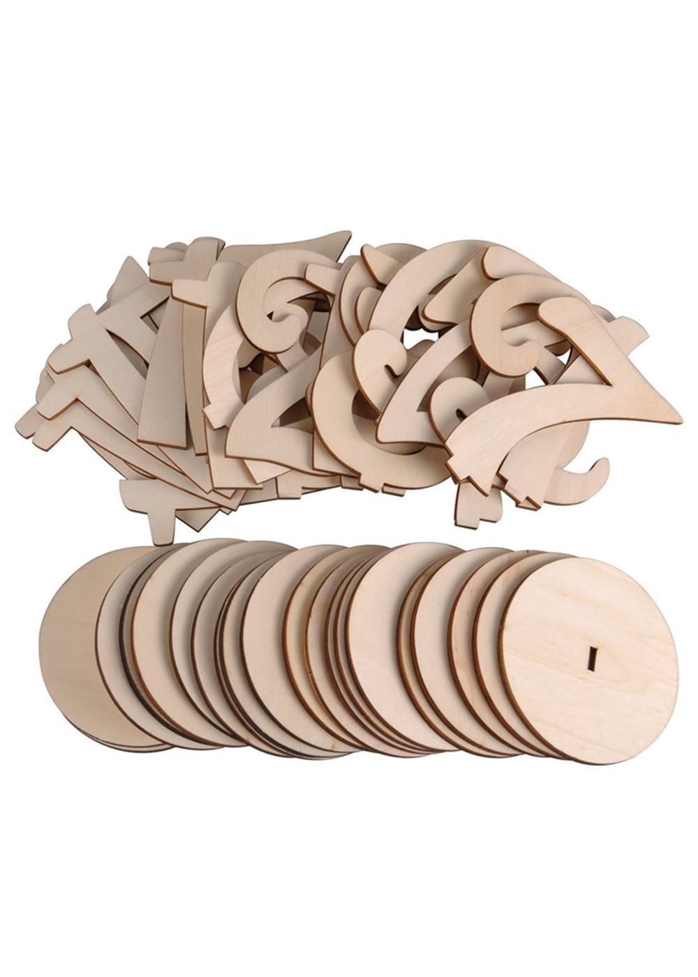 20 Pieces Wooden Table Number With Holder