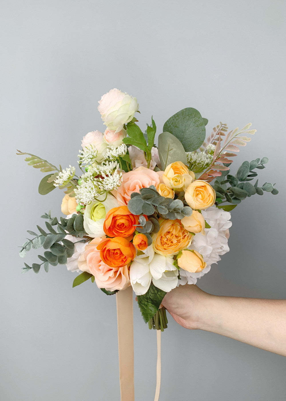 Wedding Orange Bouquet for Bridal