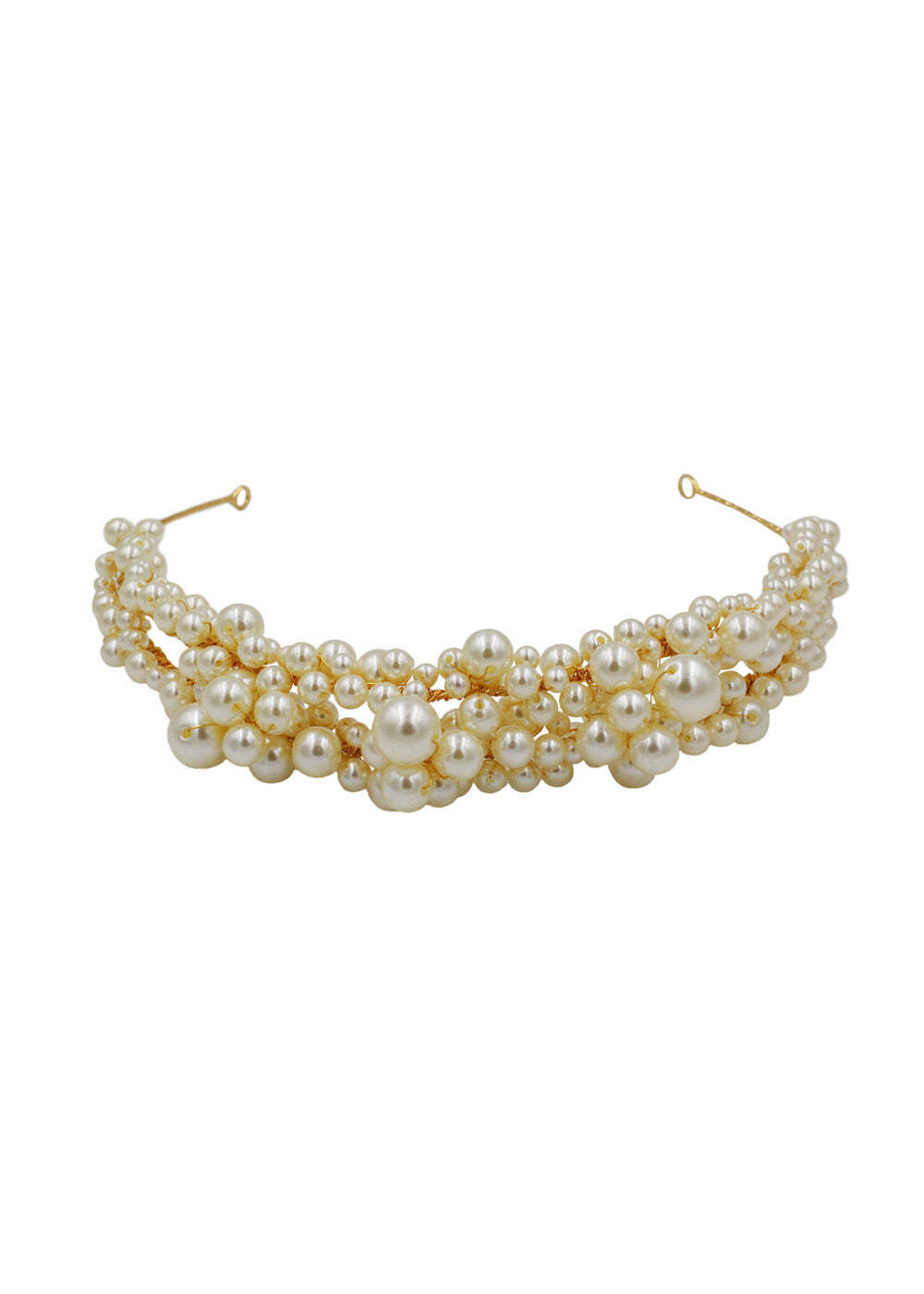 Weeding Lady's Pearl Headband