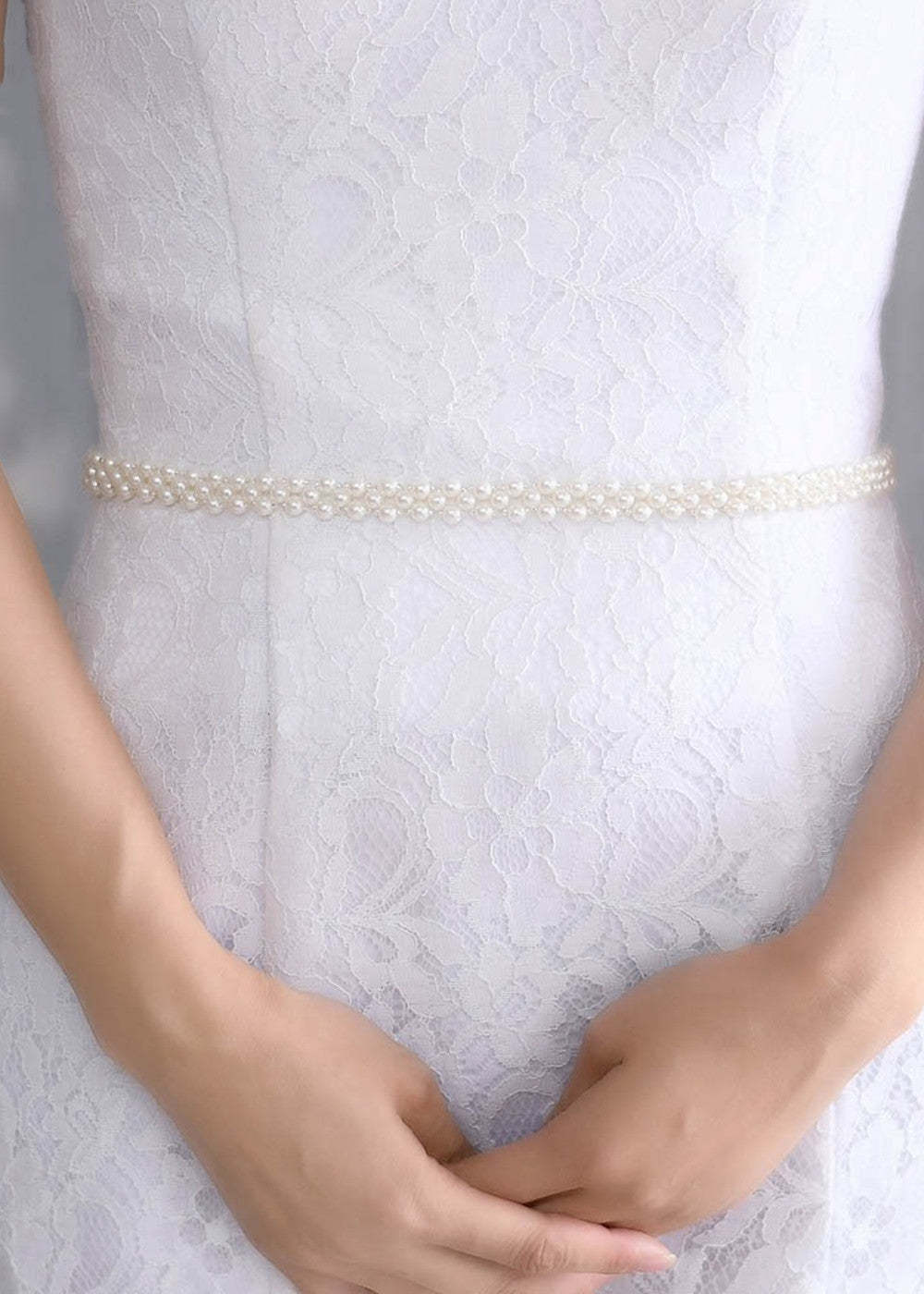 Pearl Belt For Wedding Dress