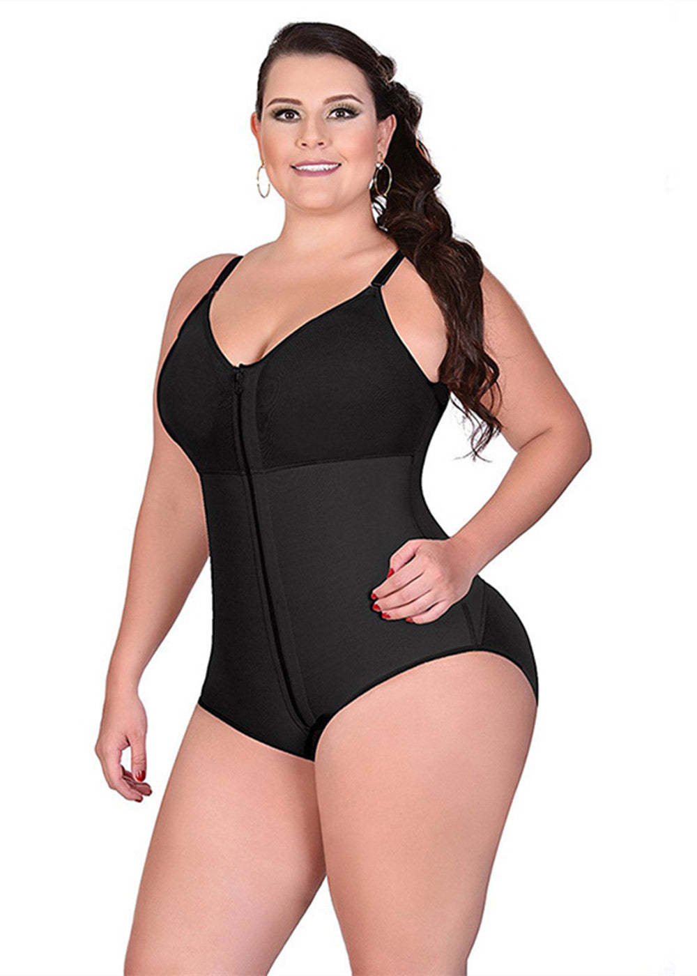 Plus Size One Piece Seamless Shapewear Bodysuit