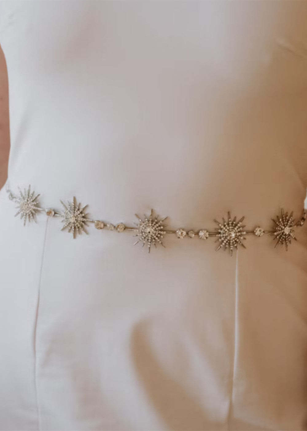 Wedding Dress Crystal Sparkle Sash