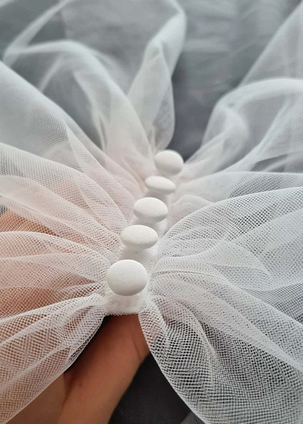 Tulle Bridal Wedding Cover Up Wrap