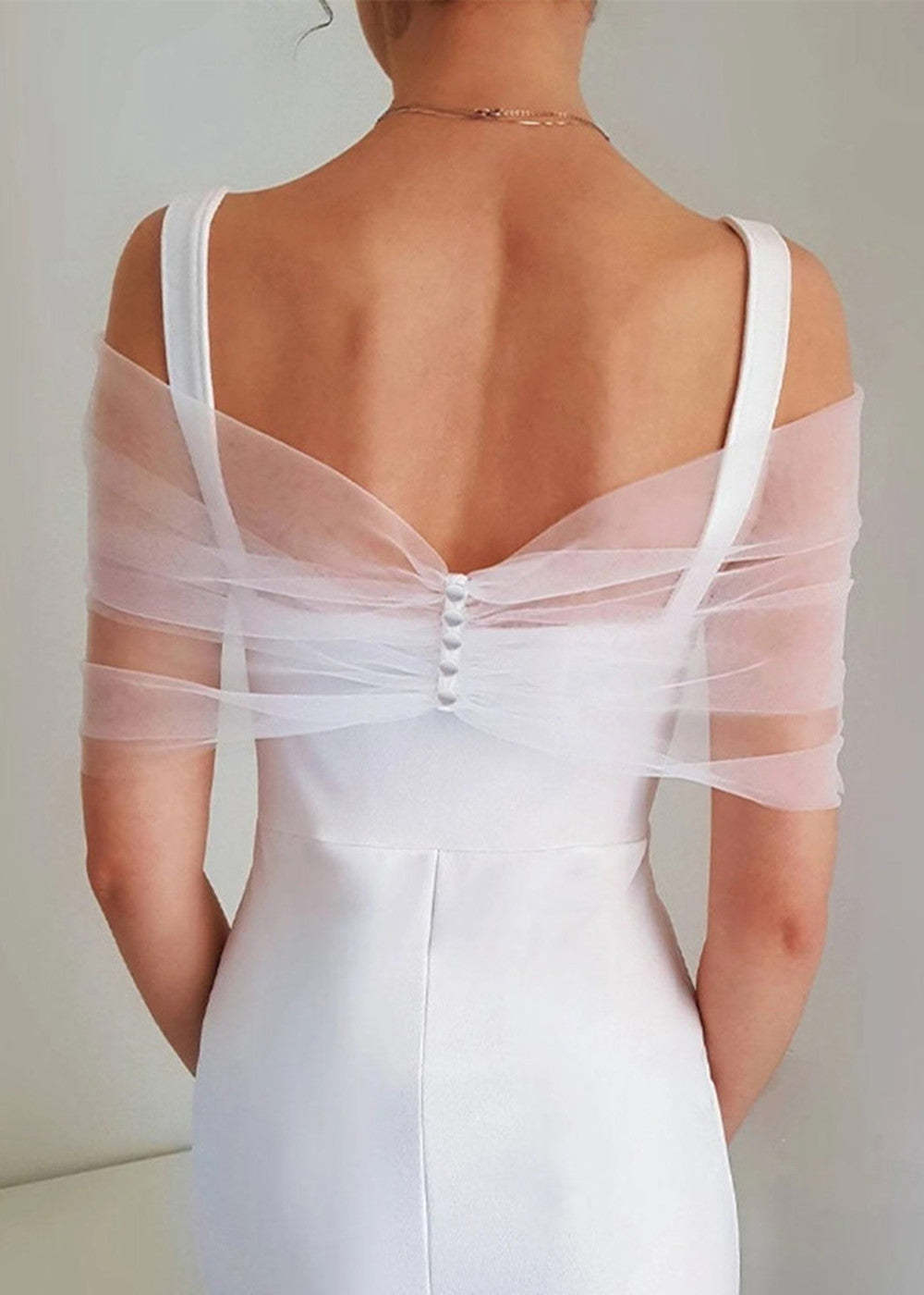 Tulle Bridal Wedding Cover Up Wrap