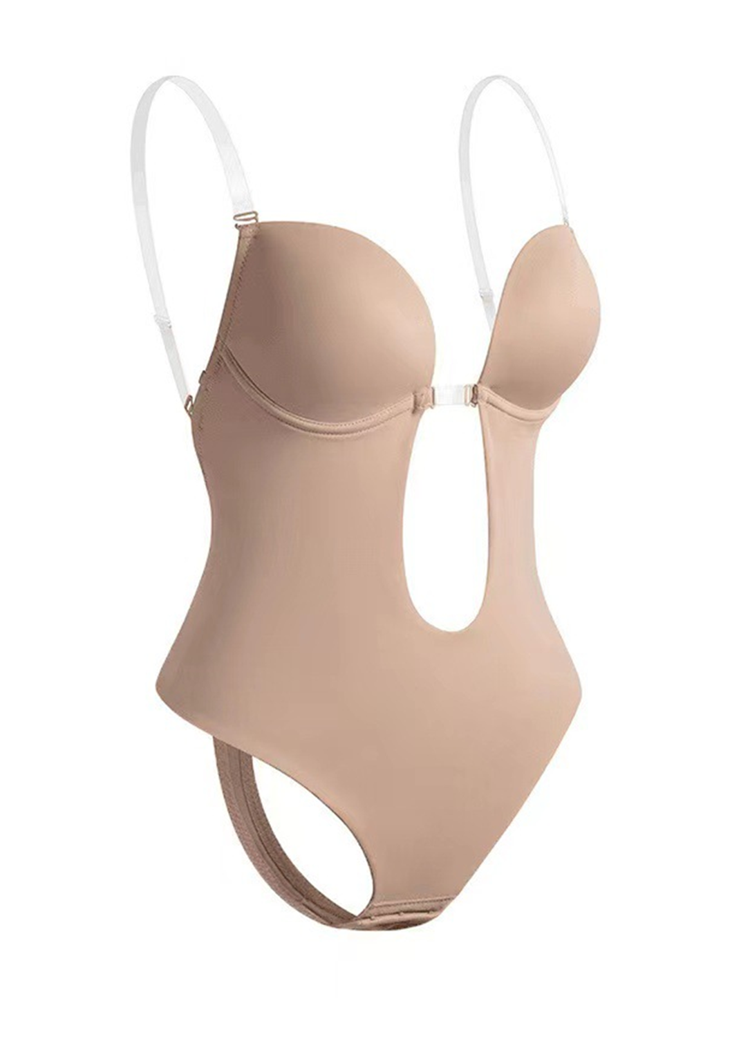 Strapless Body Shaper U Plunge Backless Shapewear