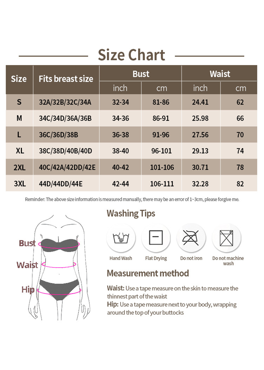 Strapless Body Shaper U Plunge Backless Shapewear