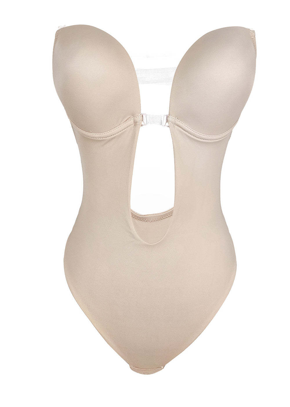 Strapless Body Shaper U Plunge Backless Shapewear