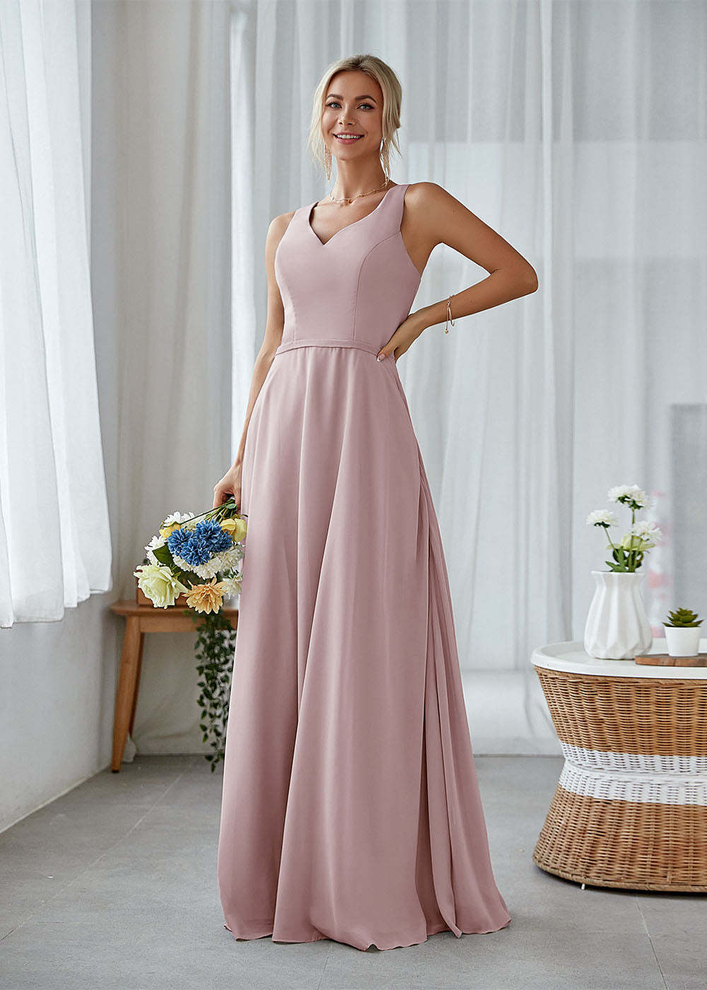 Simple Maxi Dress with Pockets