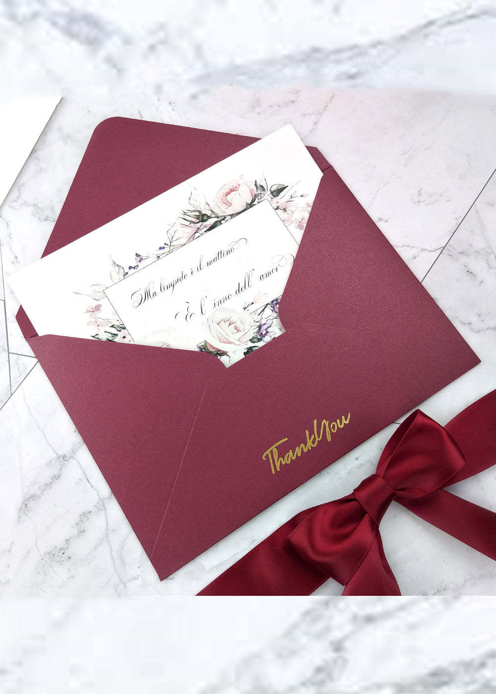 Pearl paper Invitation for Wedding or Party