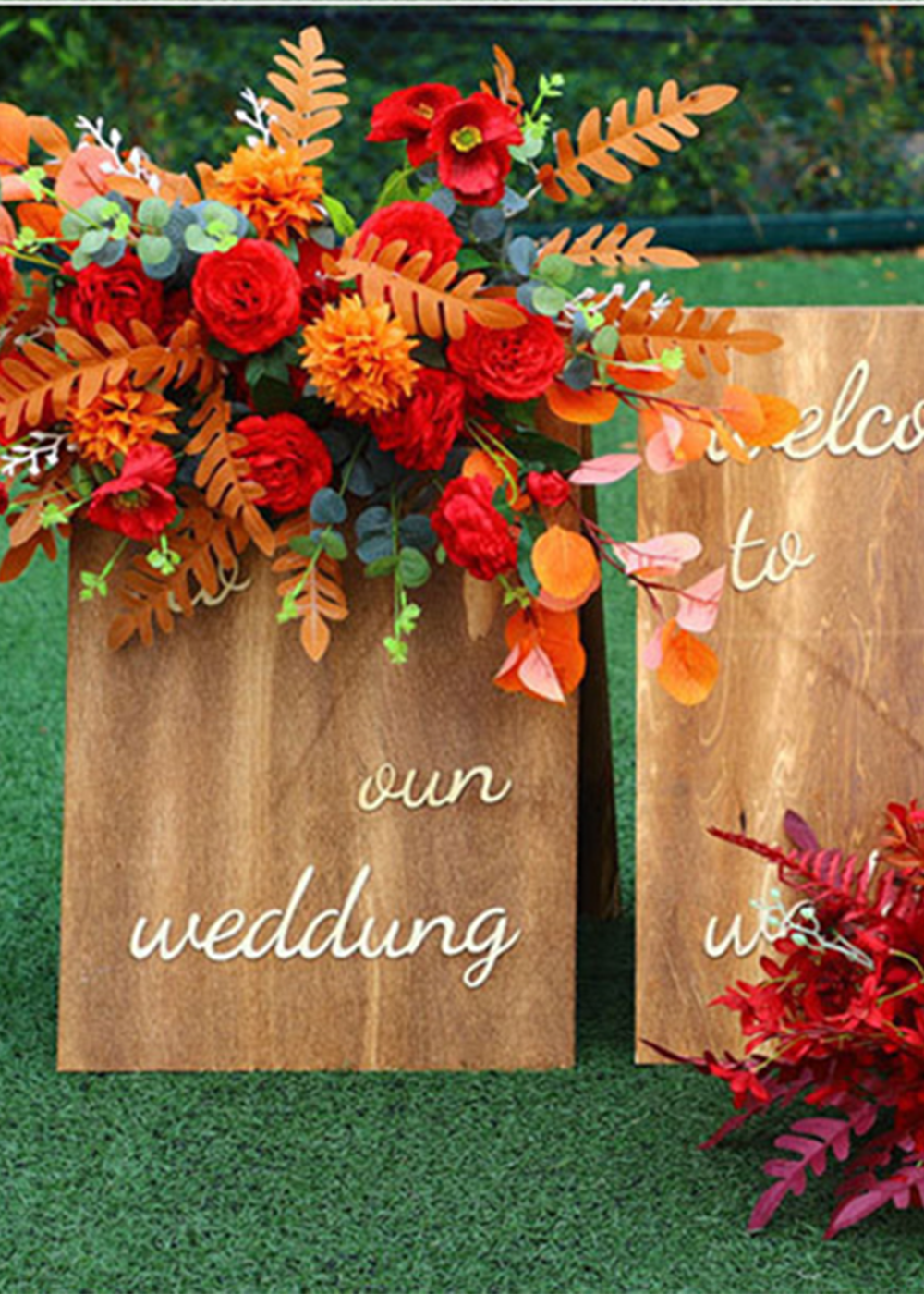 Rustic Wedding Welcome Sign