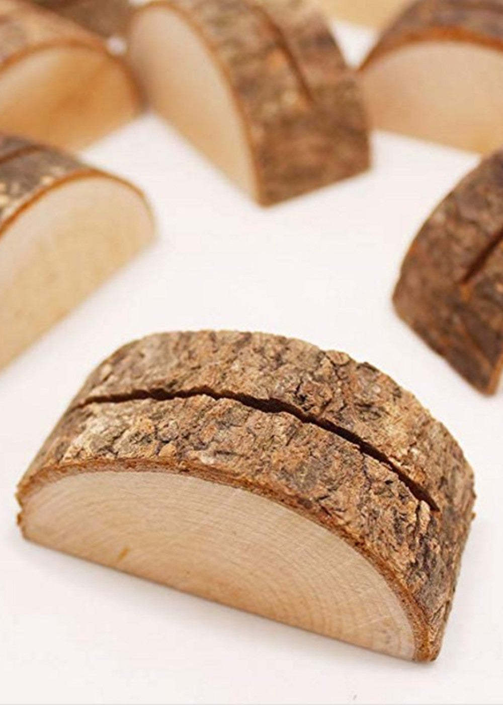10 PCS Wood Place Card Holder