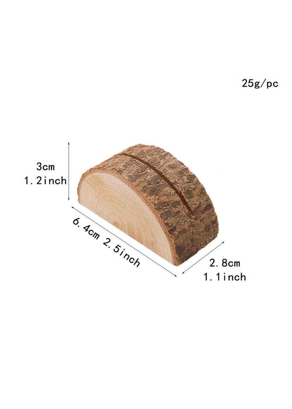 10 PCS Wood Place Card Holder