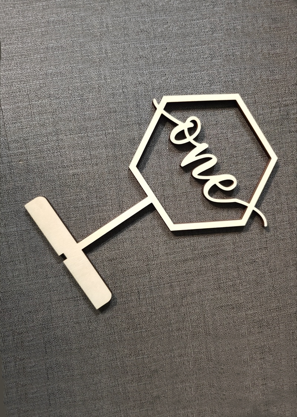 10 PCS Wood Table Number Stand