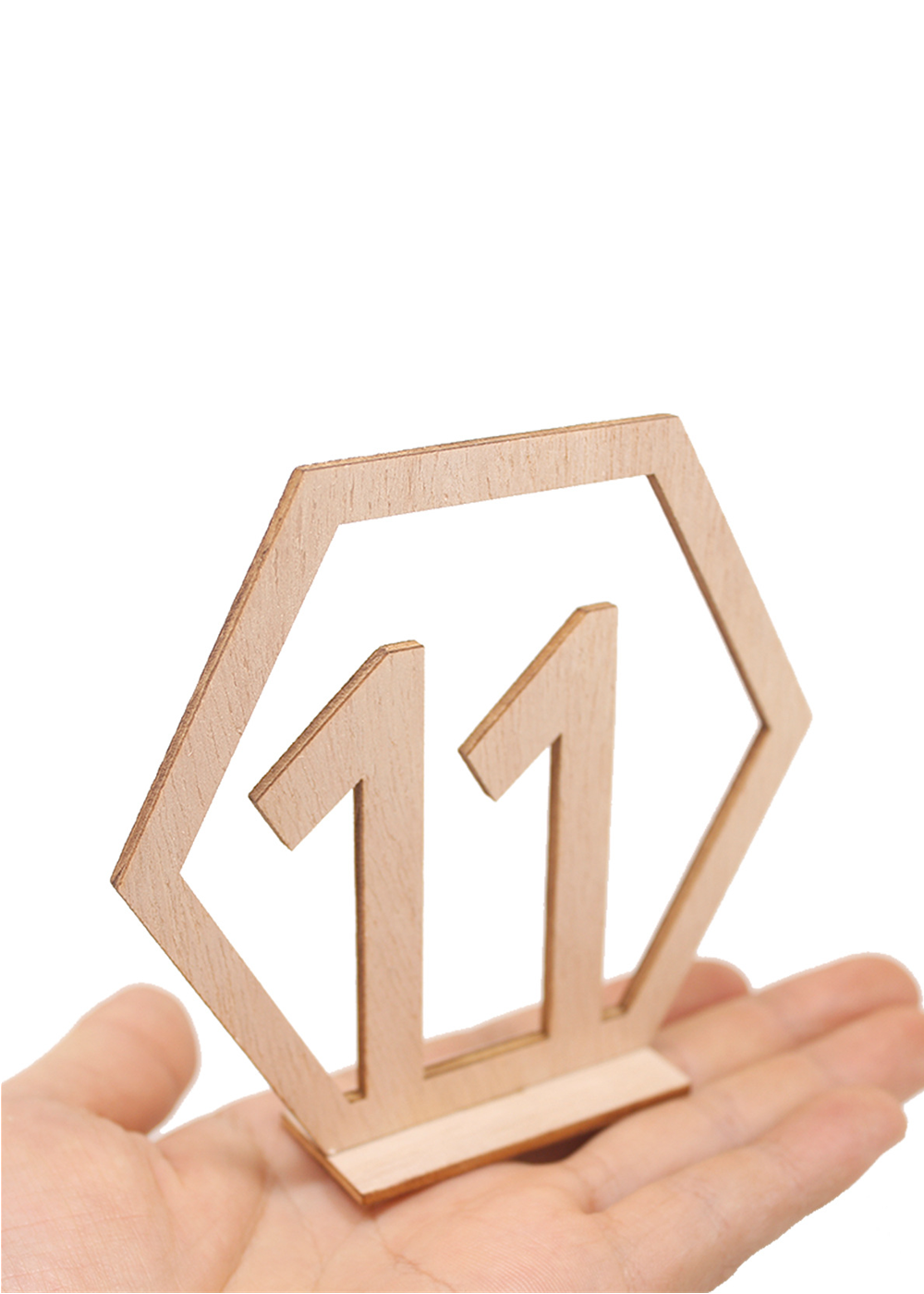 1 to 20 Wooden Table Number Set