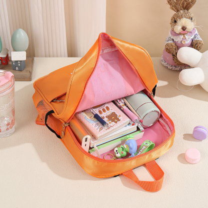 Personalized Name Band Princess Dress Accessories Satin Children Backpack Back To School Gift