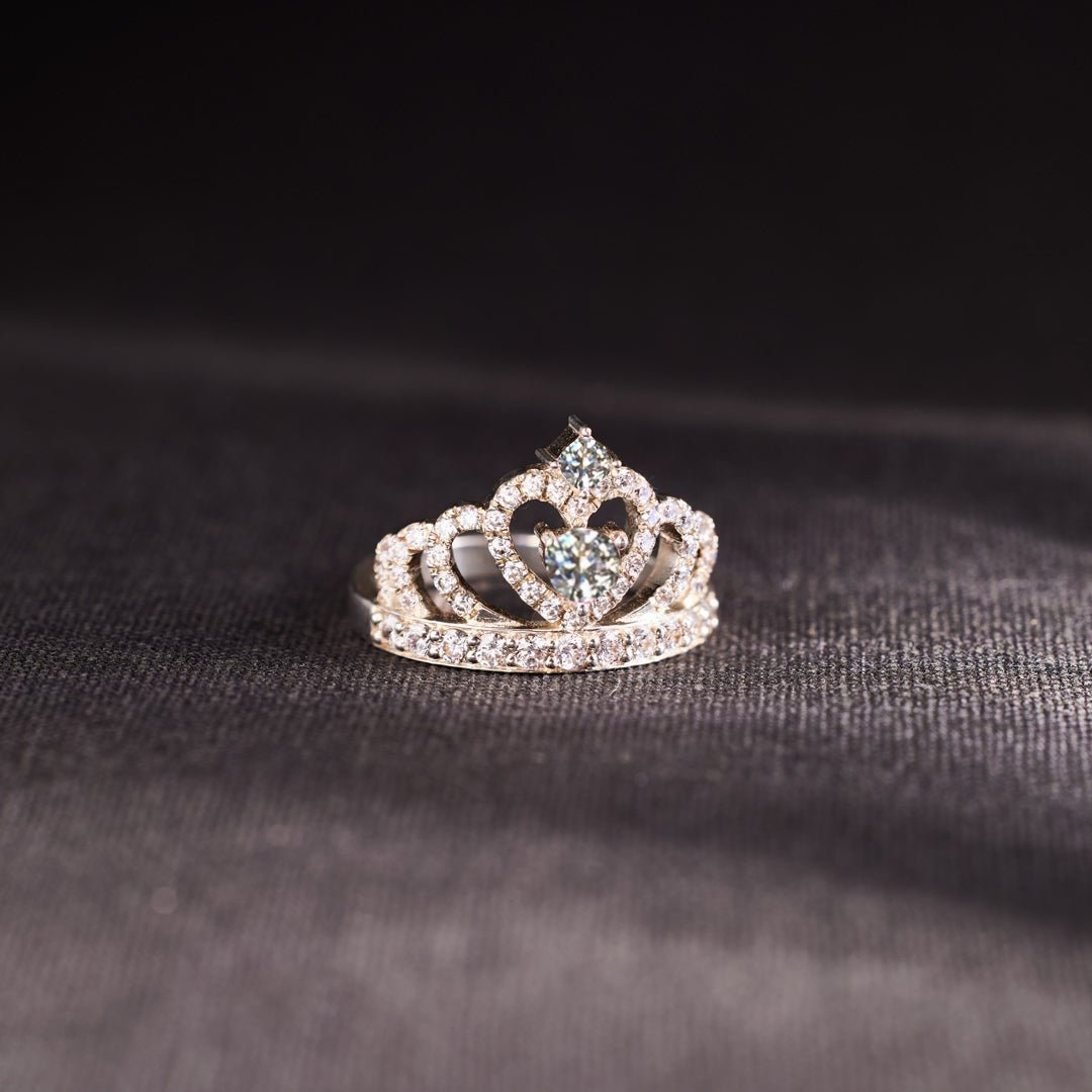 Dad To Daughter, No matter how much you grow up, Princess Crown Ring With Card, Gifts For Her