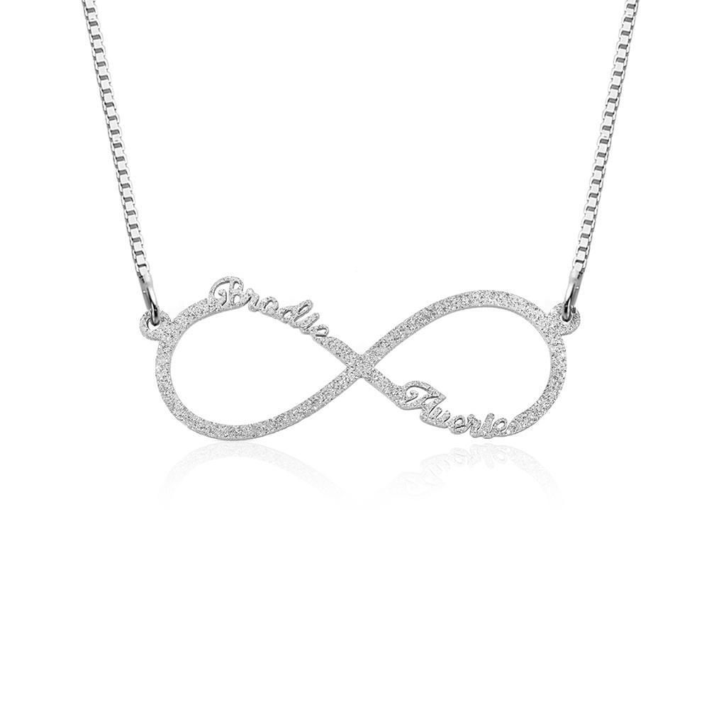 Personalized Infinity Necklace Custom 1 Name Necklace Gift For Women | Jessemade