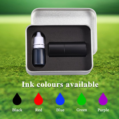 Personalised Golf Pattern Seal, A Special Gift For Him/Yourself