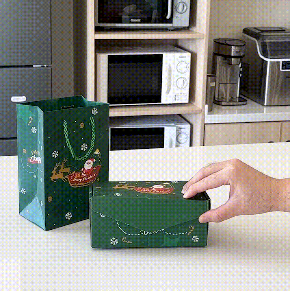 Christmas Surprise Gift Box Red Bounce Gift Box Green Pop-Up Box Bouncing Romantic Gift Box | Jessmade