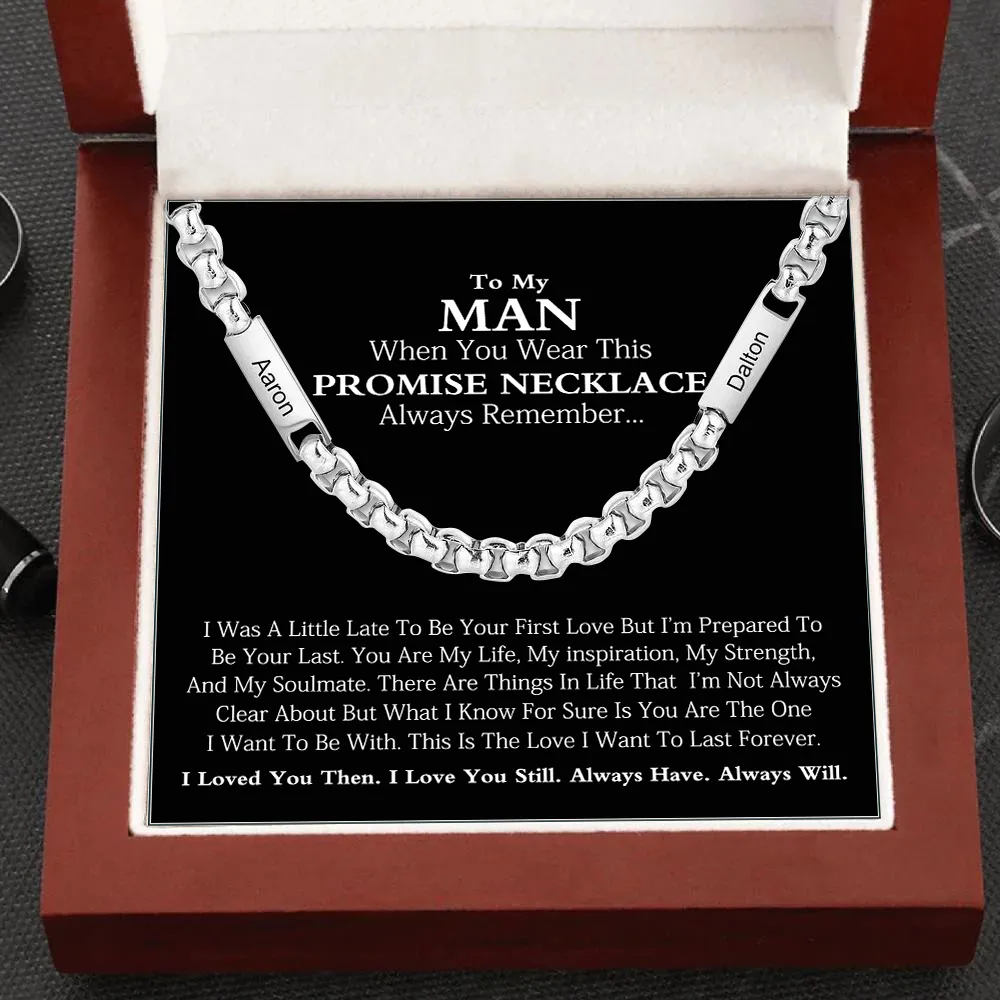 Personalized Men's Necklace