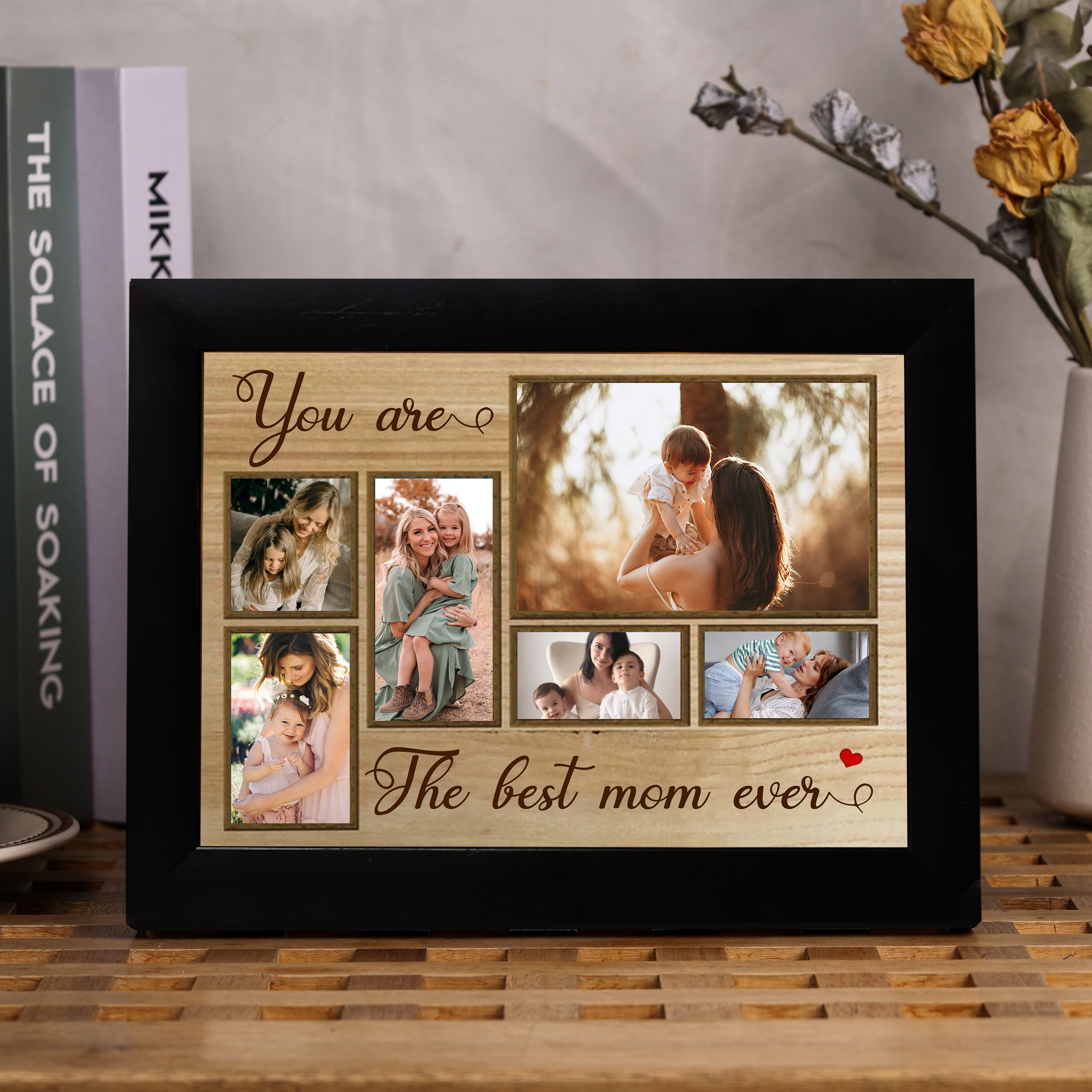 Photo-Personalized Frame Set With Night Light Custom Gift For Family