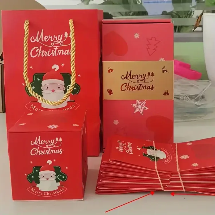 Christmas Surprise Gift Box Red Bounce Gift Box Green Pop-Up Box Bouncing Romantic Gift Box | Jessmade