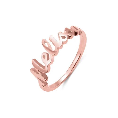 Personalized Name Ring Custom Rings with 1 Name Gifts for Mother Ring