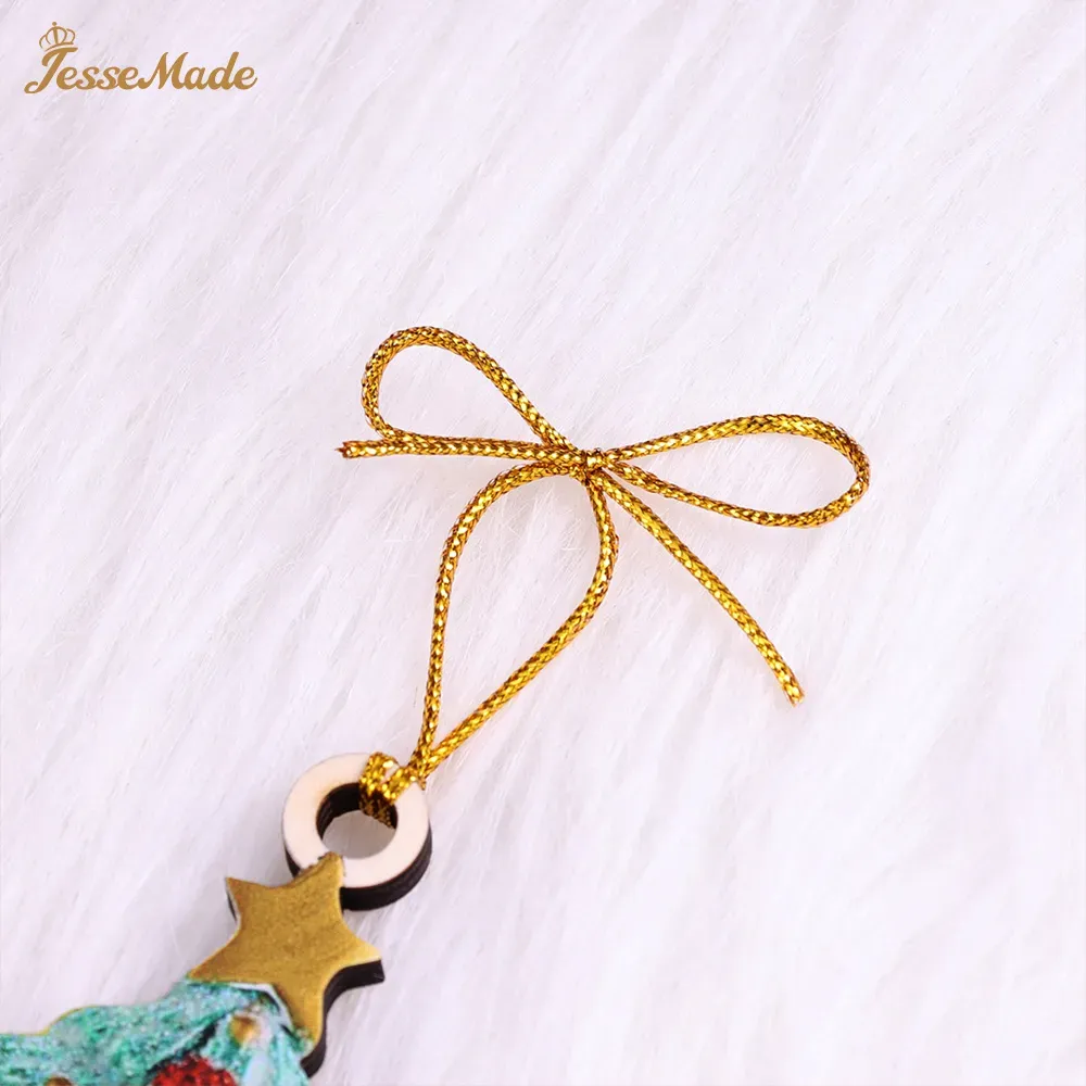 Cookie House Christmas Ornament Custom 6 Names Hanging Ornament Gifts For Family