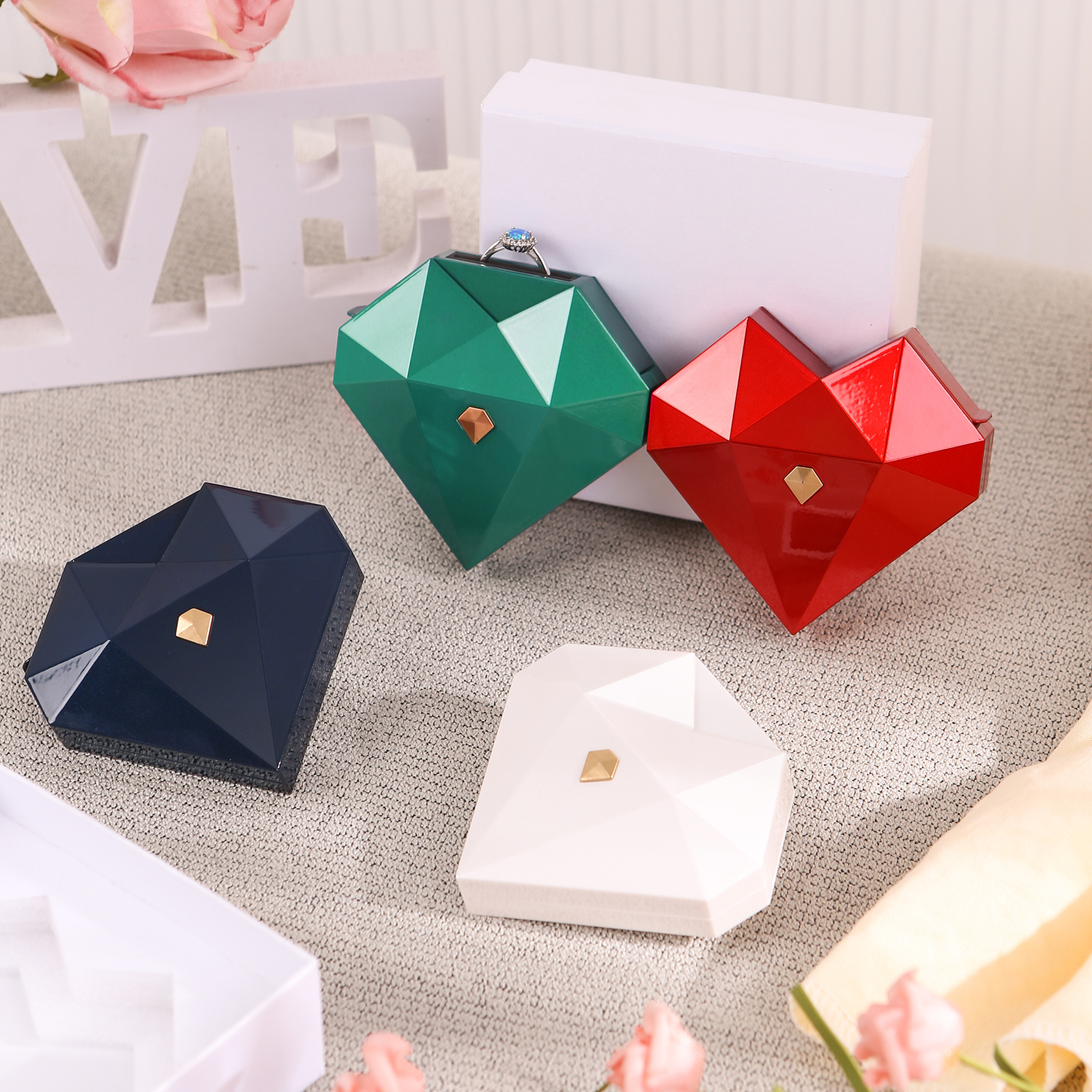 Jessemade Exquisite Heart Gift Box - Mother's Day Gift Box
