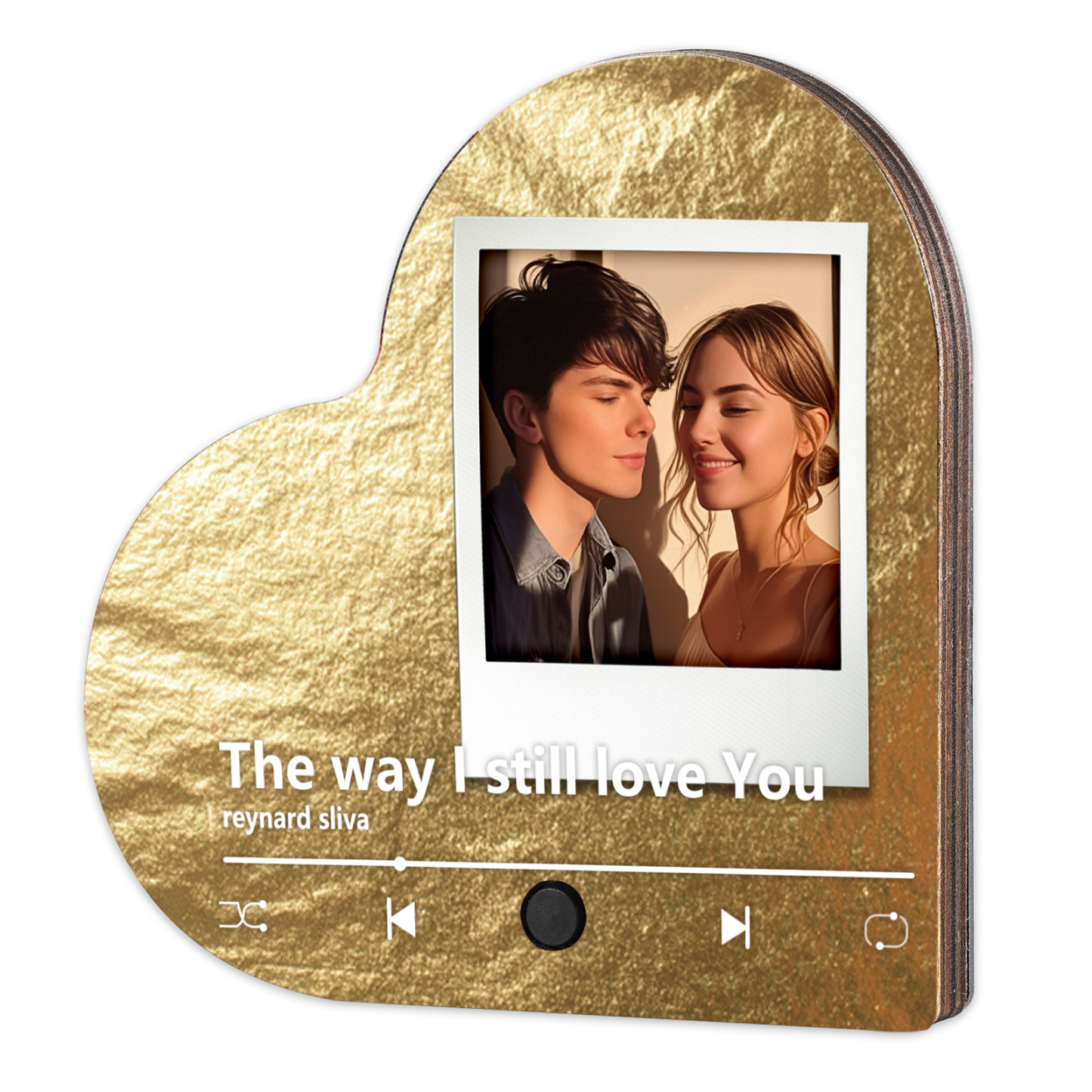Personalized Couple Fridge Magnets – Customize with Photos and Favorite Songs Valentine's Day Home Decor | Jessemade