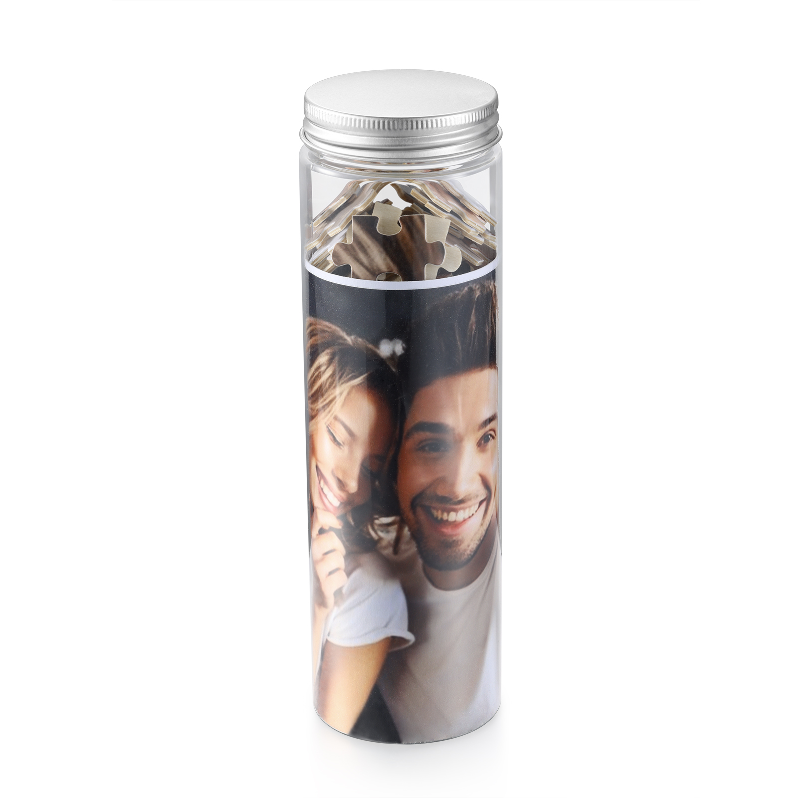 Personalized Canned Custom Photo Puzzle Custom 1 Photo 70 or 120 Pieces Gift for Her | Jessemade