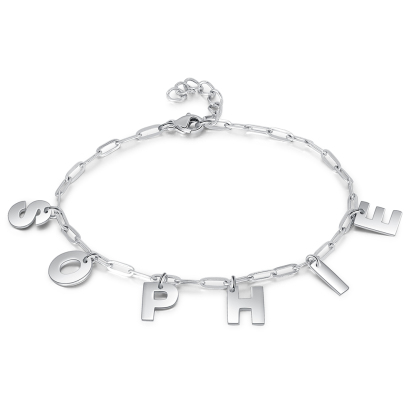 Personalized Customized 8-letter Exquisite Bracelet is The First Choice Gift For Him