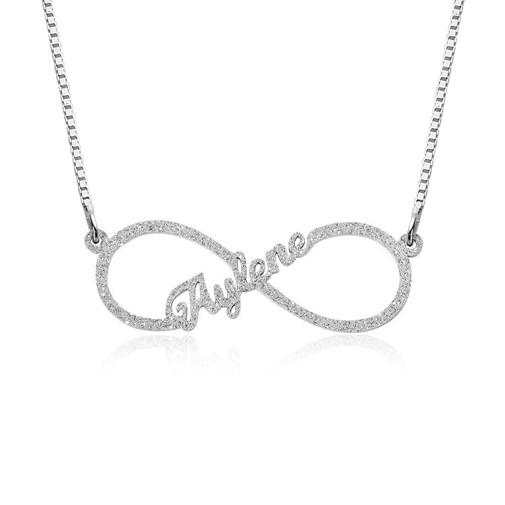 Personalized Infinity Necklace Custom 3 Names Necklace Gift For Women