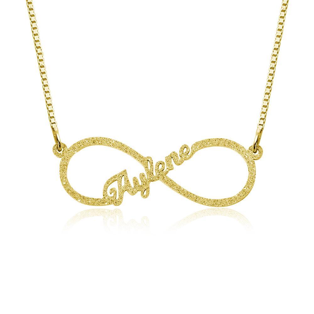 Personalized Infinity Necklace Custom 3 Names Necklace Gift For Women