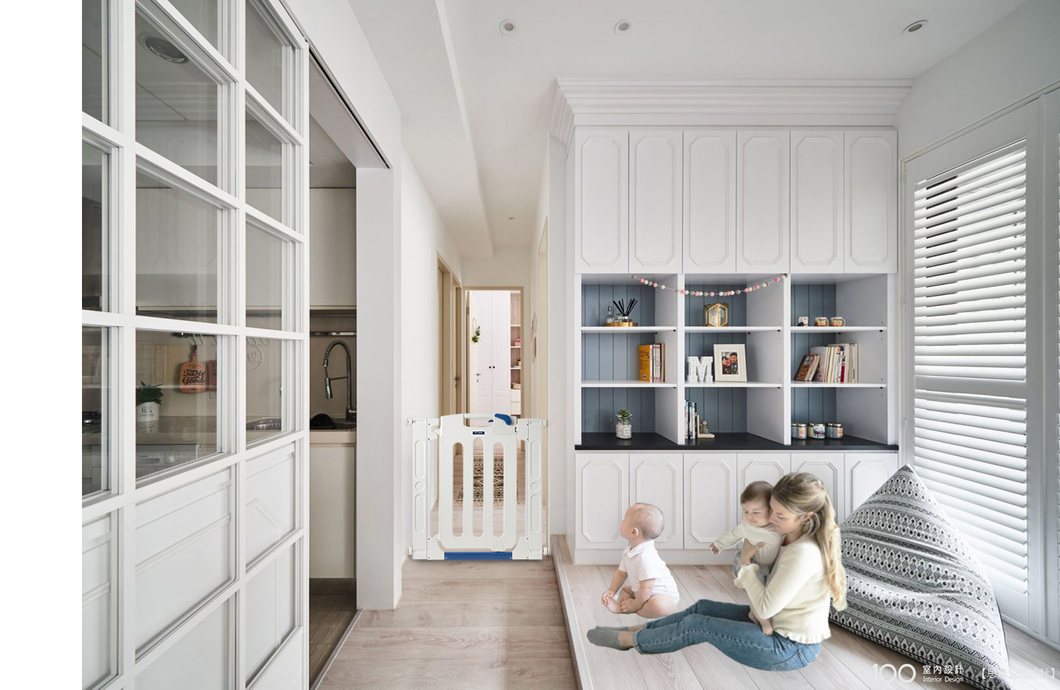 PLASTIC SAFETY DOOR GATE G22-SG99A