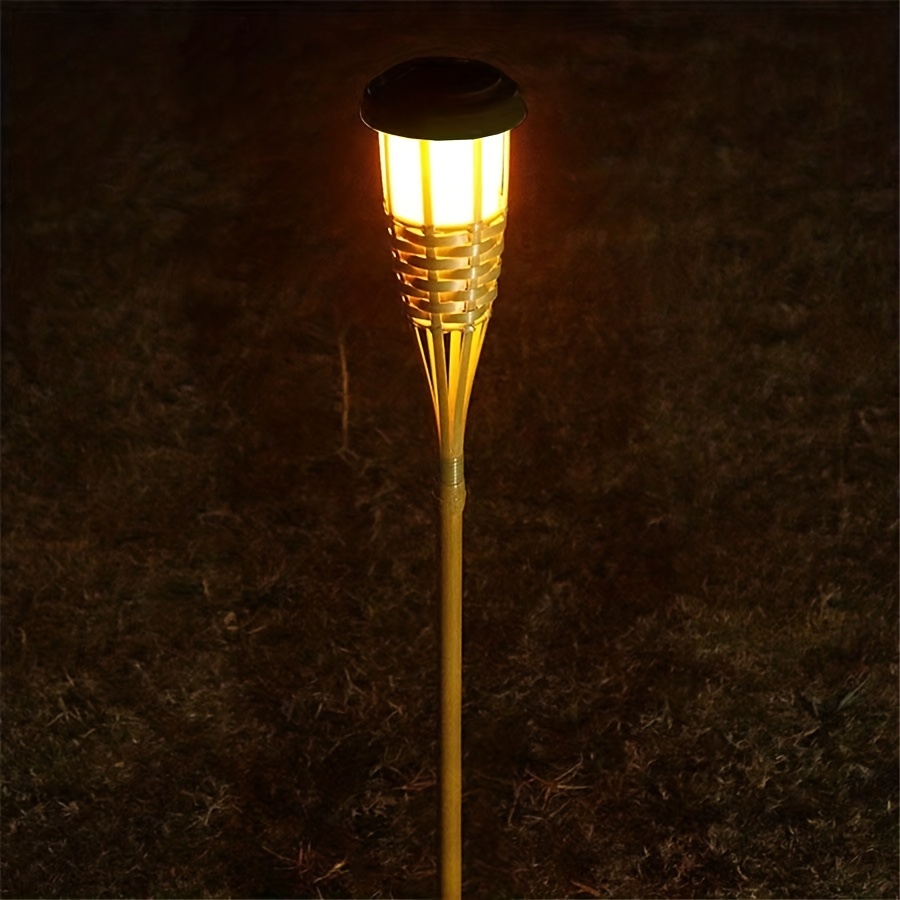 Solar Flame Hanging Lamp, LED Chips, Solar Garden Lights, Outdoor Decor