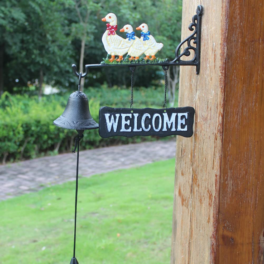 Vintage Cast Iron Doorbell