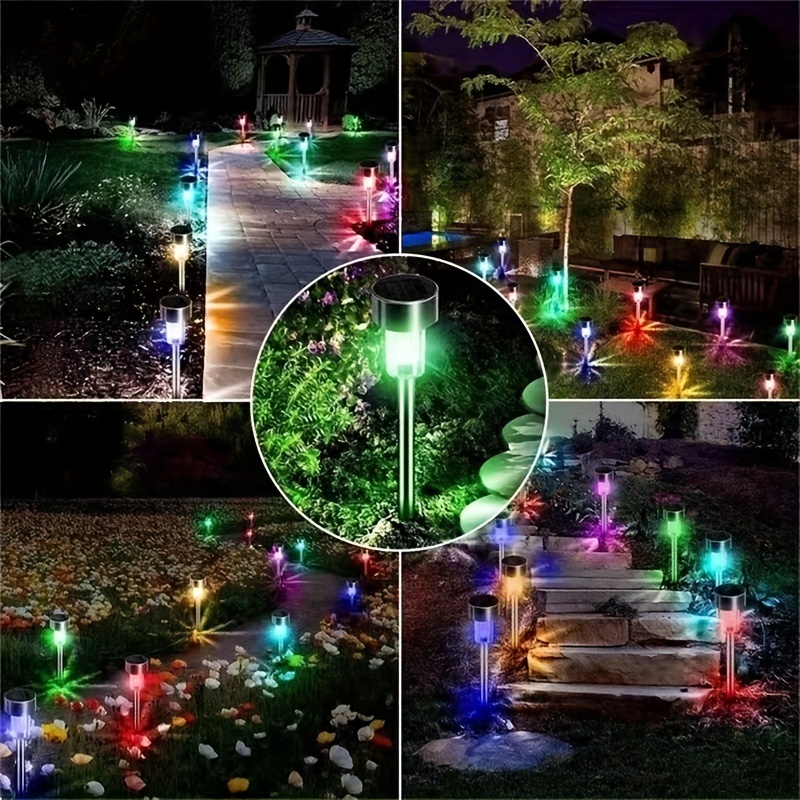 Outdoor Solar Lights Garden Lights Solar Powered Lamp Lantern Waterproof Landscape Lighting