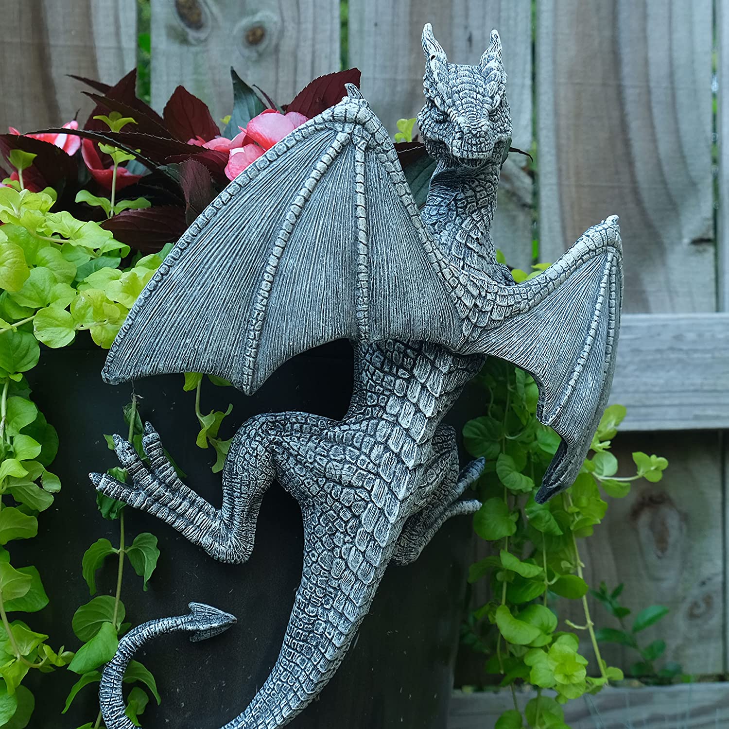 ⏰New Years Sale 40% OFF🔥Dragon Winged Gargoyle Fence Hanger