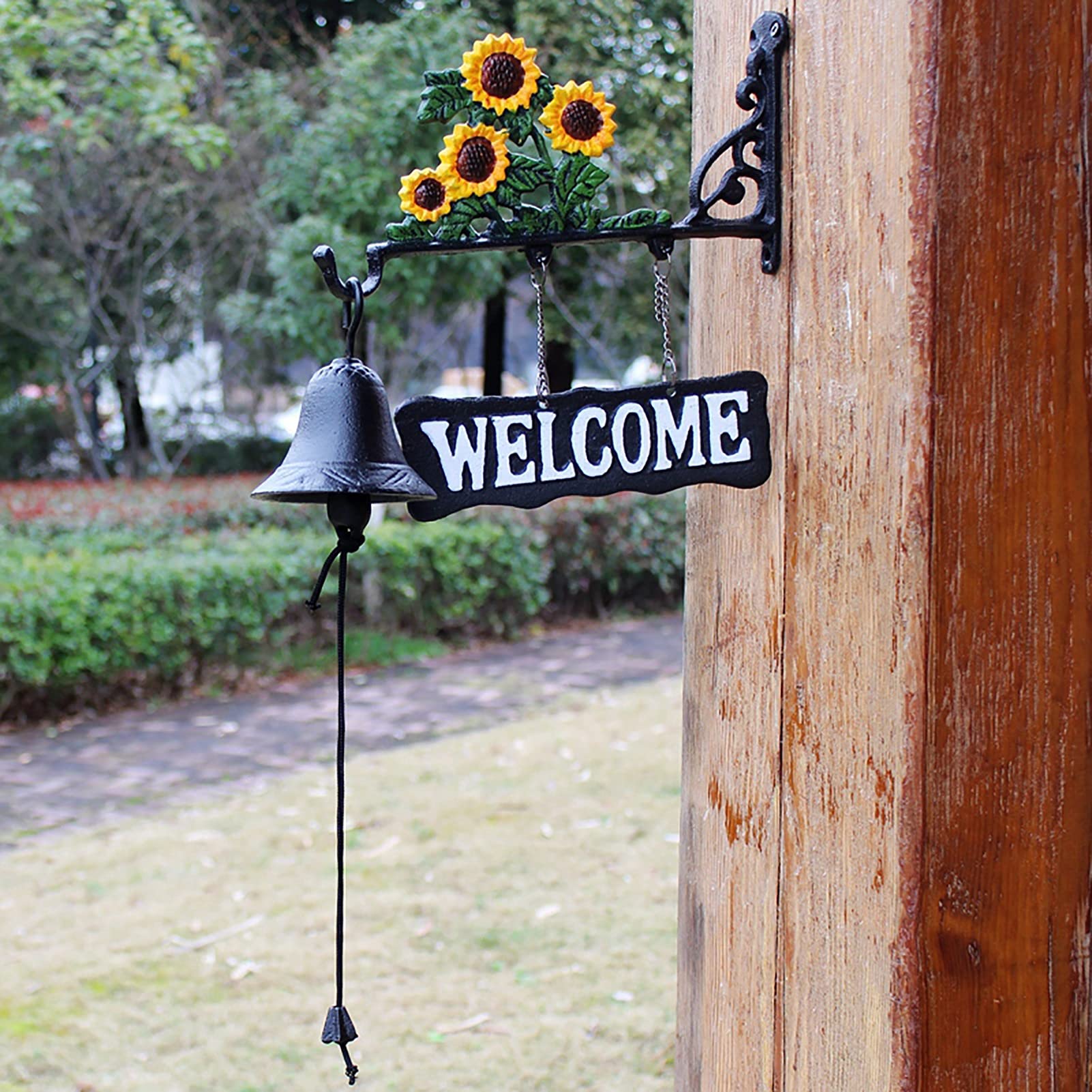 Vintage Cast Iron Doorbell